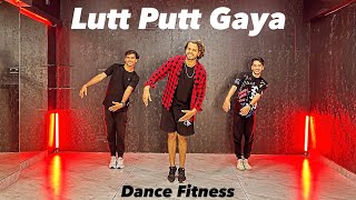 Lutt Putt Gaya  Dunki  SRK  Dance Fitness  Bollyfit ajdancefit luttputtgaya dunki srk [upl. by Cnut]