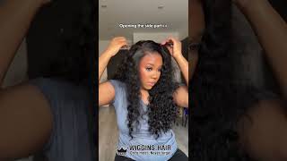 Gorgeous side part on a HD lace loose deep wave wig😍💖 shorts wigginshair [upl. by Ari]