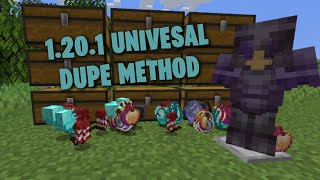 Minecraft Dupe Tutorial MULTIPLAYER UNIVERSAL 120 [upl. by Quennie]