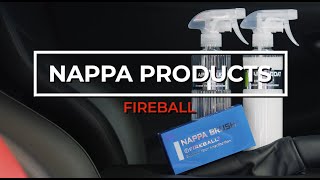 Nappa Products By Fireball  Car Cleaning Products Cleaner Coat And Cleaning Brush [upl. by Johnette]