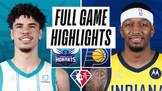 HORNETS at PACERS  FULL GAME HIGHLIGHTS  January 26 2022 [upl. by Jedd]