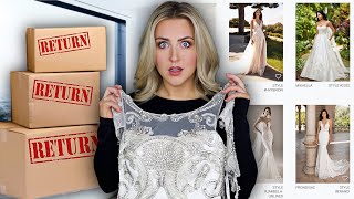 I Bought WEDDING DRESS Returns for CHEAP [upl. by Burra]