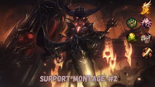 Support Montage 2  League of Legends [upl. by Gapin623]