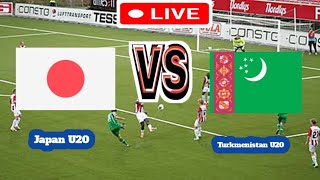 Japan U20 Vs Turkmenistan U20 Football Score Live streaming [upl. by Anirahs123]