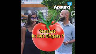 Wat is 🍅amp🍌 in ‘t engels straatinterview rotterdam lachen grappig humor raadsel apsurdtv [upl. by Huey416]