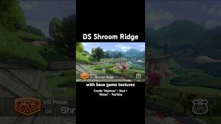 ds shroom ridge with better graphics mario mariokart mk8dx nintendo [upl. by Morita]