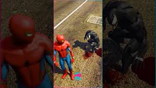 Will the spiderman kill venom  shorts gta5 spiderman [upl. by Nyla]