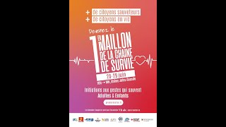 AFTERMOVIE 1er Maillon de la Chaine de survie 28amp29Juin2024 [upl. by Ynnek]