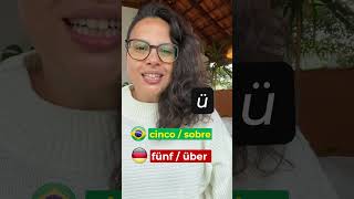 Aprenda a pronúncia do Umlaut em alemão shorts [upl. by Mini]