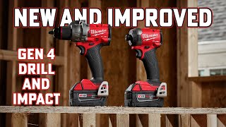 Milwaukee GEN 3 vs GEN 4 Drill 2904 amp Impact 2953 [upl. by Ramilahs]