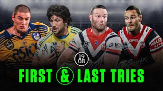 First amp Last Tries  NRL Throwback  Hindmarsh Cordner amp More [upl. by Basset]