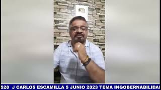 J CARLOS ESCAMILLA INGOBERNABILIDAD [upl. by Eseer]