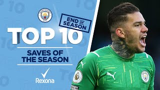 Top 10 Premier League Saves of the Season  Ederson Golden Glove [upl. by Aloin486]