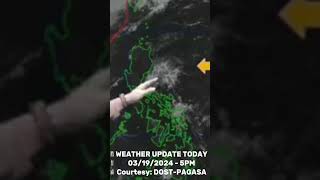 weather update shorts  easterlies latest update  03192024  5PM [upl. by Pirri]