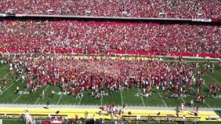 Sweet Caroline Iowa State OT Win over Iowa [upl. by Raddie541]