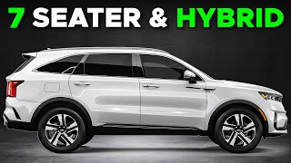 Best 7SEATER Hybrid SUVs for Big Families 2024 [upl. by Ahseikal]