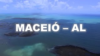 AS PRAIAS MAIS LINDAS DE MACEIÓ AL  DRONE FOOTAGE [upl. by Ayot]