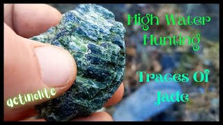 High Water rockhounding In California  Traces Of Jade  Se7 Ep2  By  Quest For Details [upl. by Adnolor]