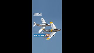 F86 vs MiG 15 [upl. by Lonee278]