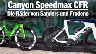 ProfiMaschinen Die Canyon Speedmax CFR von Jan Frodeno und Lionel Sanders fürs Tri Battle Royale [upl. by Nodnarg]