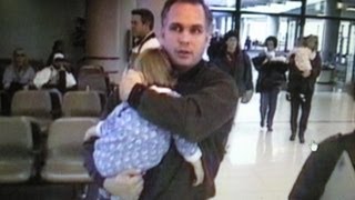 GARTH BROOKS carries his child through airport [upl. by Woodberry]