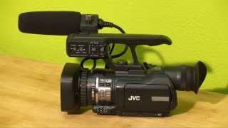 JVC GYHM100 ProHD professional camcorder [upl. by Llertac901]