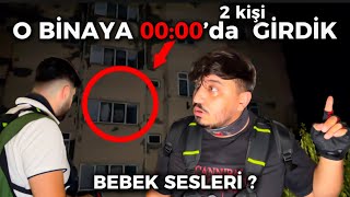 TERK EDİLMİŞ LANETLİ BİNAYA 0000 da İKİ KİŞİ GİRDİK Paranormal Olaylar [upl. by Hector769]