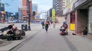 DOWNTOWN HAMILTON ONTARIO CANADA 4K [upl. by Abeh394]