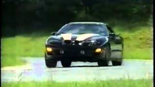 2001 SLP Pontiac Firebird Firehawk vs Chevy Camaro SS Road Test [upl. by Akiemat]