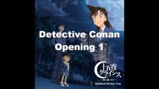 Detective Conan Opening 1  Mune Ga Dokidoki Lyrics in the Description [upl. by Idnew212]