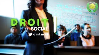 DROIT SOCIAL 1 niveau L3M1  cmlmkk [upl. by Notnil]