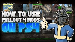 Fallout 4  How To Download amp Use Mods On PS4 Complete Guide amp Walkthrough [upl. by Eloc29]