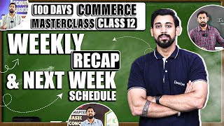 Class 12  100 days masterclass  Schedule 27 may  2 june  Must Watch [upl. by Ronoel]