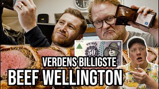 50kr BEEF WELLINGTON  BILLIG VS DYR [upl. by Ardnasella612]