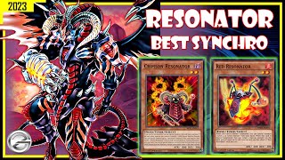 RESONATOR DECK BEST SYNCHRO COMBO GAMEPLAY DECEMBER 2023  YUGIOH DUEL LINKS [upl. by Sotsirhc]