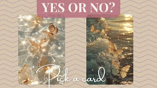 YES OR NO amp Why  Pick a card tarot [upl. by Odrude]