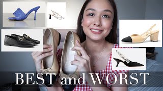 MY BEST and Worst Designer Shoe Purchases Chanel Dior Gucci New Bottega  Kelly MisaFernandez [upl. by Jennee]