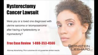 Morcellator Lawsuit  Laparoscopic Hysterectomy [upl. by Beera]