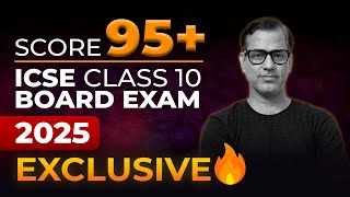 EXCLUSIVE Score 95 in ICSE CLASS 10 BOARD 2025 [upl. by Jurkoic]