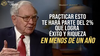 Hacerse RICO es INEVITABLE si entendemos esta sencilla lección de vida de Warren Buffet [upl. by Delphine901]