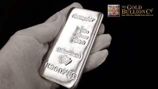 1kg Metalor Silver Cast Bar I Buy Now [upl. by Callum]