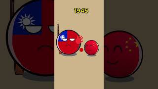 Chinese civil war 19271949 countryballs china civil 1949 history taiwan [upl. by Brotherson349]