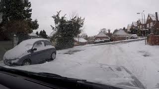 4x4 Driving In Snow And Ice Using Winter Tyres [upl. by Neils]