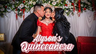 Alysons Quinceañera Highlights  2024 [upl. by Akkeber]