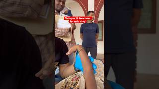 Chiropractic treatment for wrist drop drrajneeshkant worldfamouschiropractor [upl. by Inaflahk]