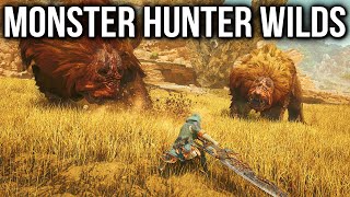 Monster Hunter Wilds Gameplay Reveal amp New Trailer Monster Hunter 6 [upl. by Katherin]