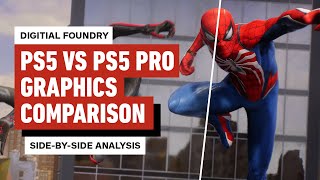 Digital Foundry PS5 Pro vs PS5 Graphics Comparison [upl. by Nallac485]