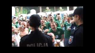 EURO 2012 song Kibice z Irlandii podrywaja policjantkęIrish supporters singing to hot [upl. by Kolnick]