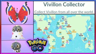 GET ALL REGIONAL VIVILLON PATTERNS SCATTERBUG amp SPEWPA IN POKÉMON GO [upl. by Riccio]