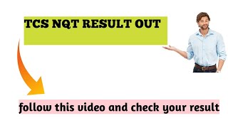 How To check TCS NQT Result And Score card [upl. by Torrlow]